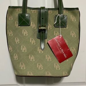 Vintage Dooneu & Bourke Bucket Bag with original tags see photos